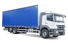 Truck Hire Belfast - 26 Tonne Curtain Side Truck - Truck hire Belfast